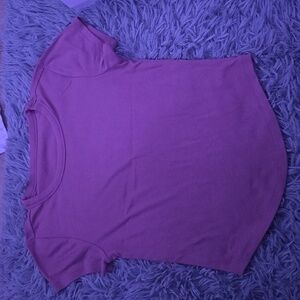 Girls Large ribbed tee